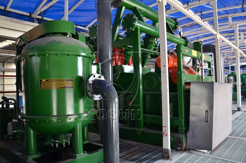 KOSUN 1000GPM軌道式低溫鑽井泥漿固控係統