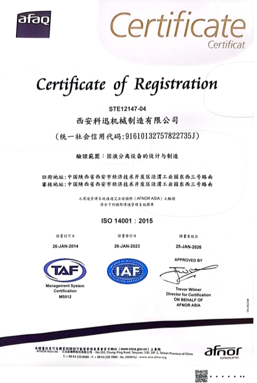 14001環境管理體係