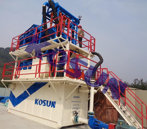 泥水分離站、盾構泥水分離、非開挖泥水分離