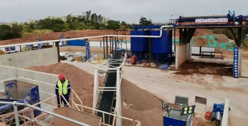 盾構渣土處理流程