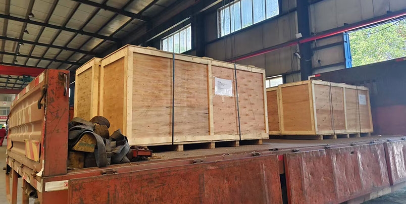 科迅機械高性能砂泵設備發往巴西